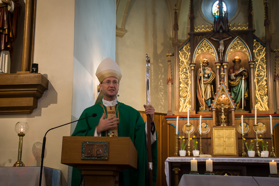 Visitationsmesse mit Weihbischof Stephan Turnovszky