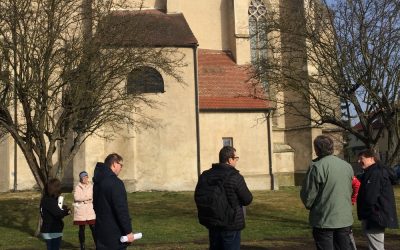 Erste Baubesprechung für die Generalsanierung der Stadtpfarrkirche 