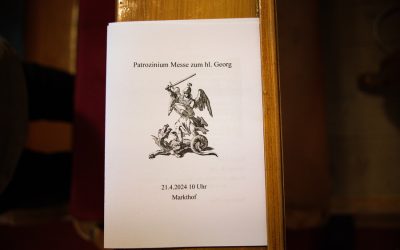 Patrozinium Messe zum hl. Georg