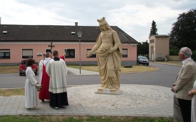 Patrozinium Marchegg und Einweihung der Elisabethstatue