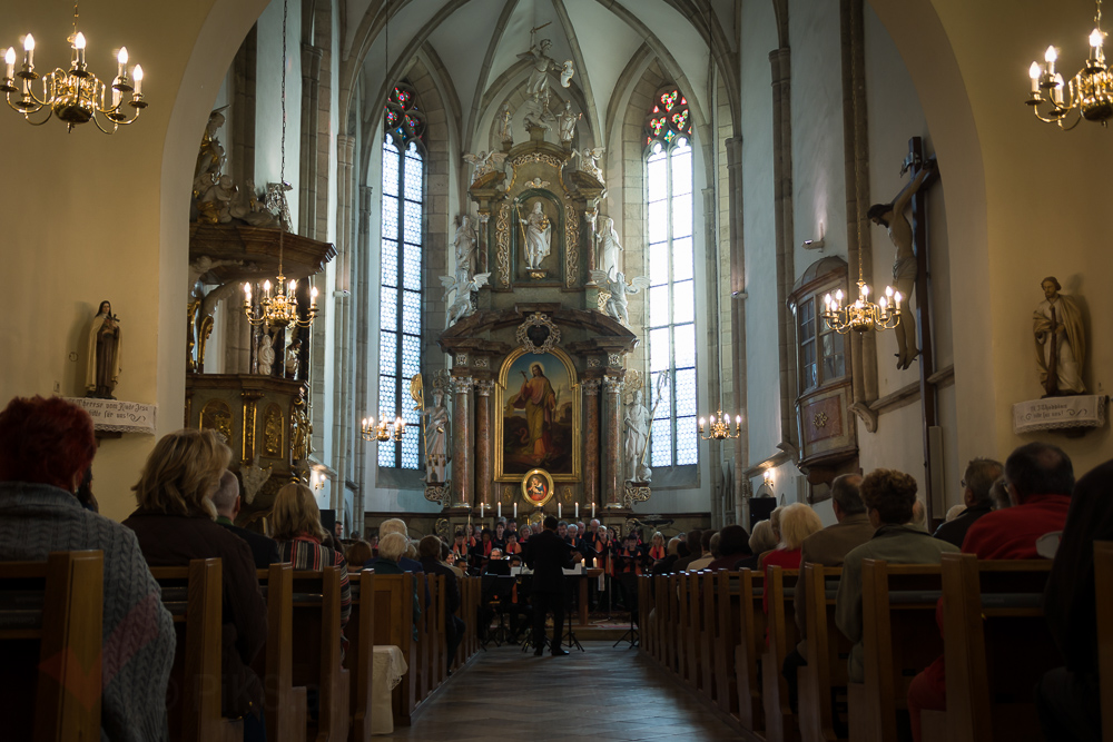 Gospelmesse in der Stadtkirche Marchergg